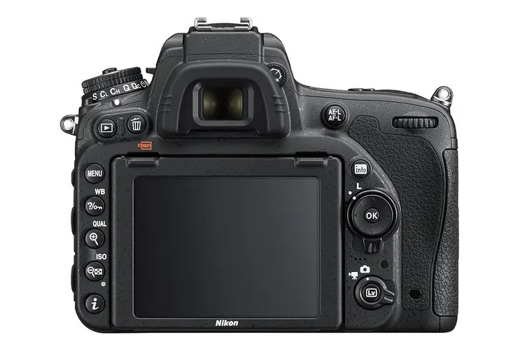 Nikon D750 Rear Screen and Controls