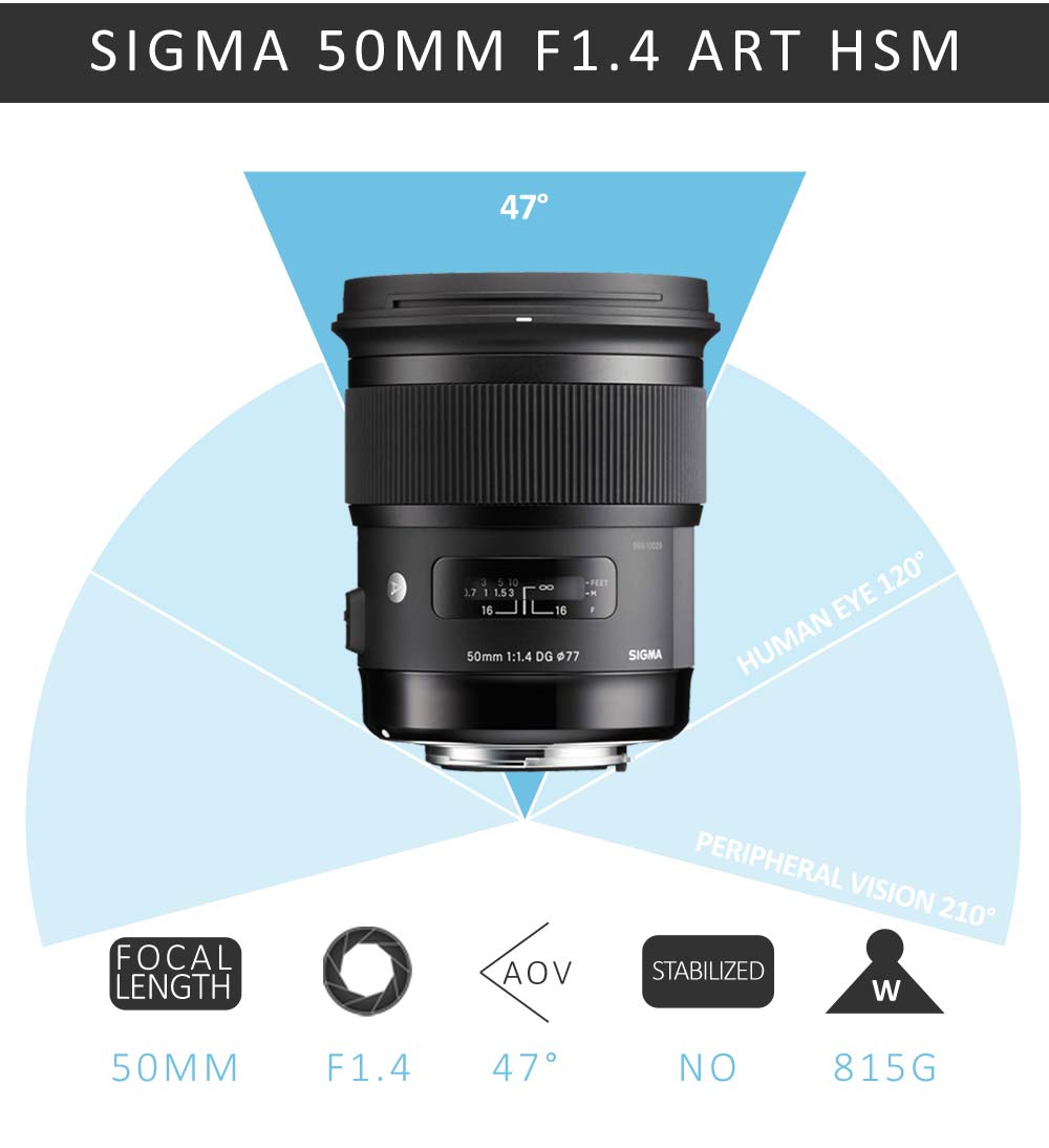 The Sigma 50mm F1.4 Art is the best 50mm lens for Nikon DSLR in terms of image quality.