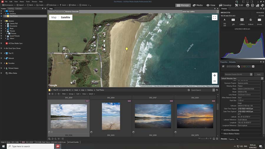 ACDSee Photo Studio Professional 2022 Review Screenshot