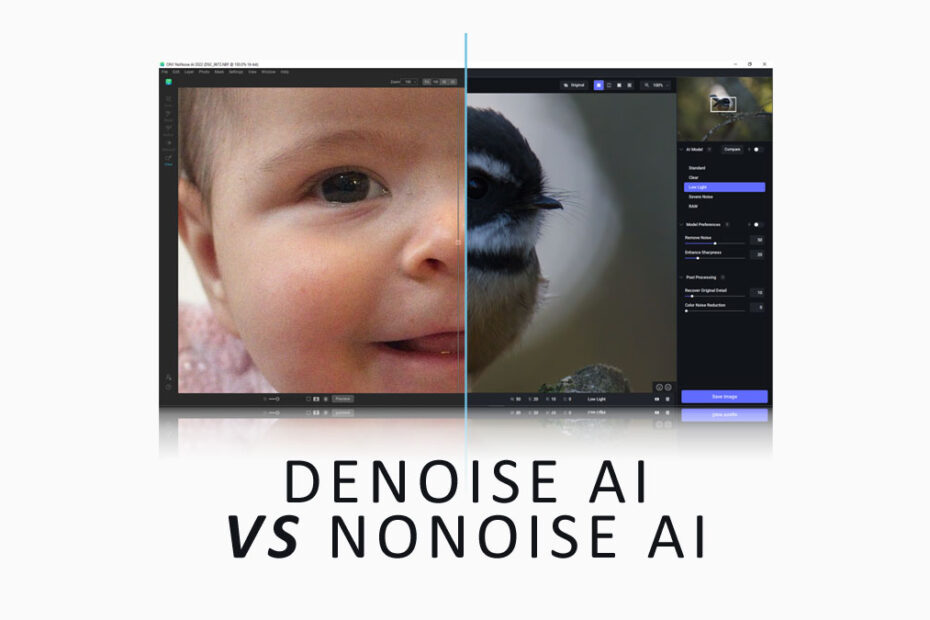 Denoise AI versus NoNoise AI