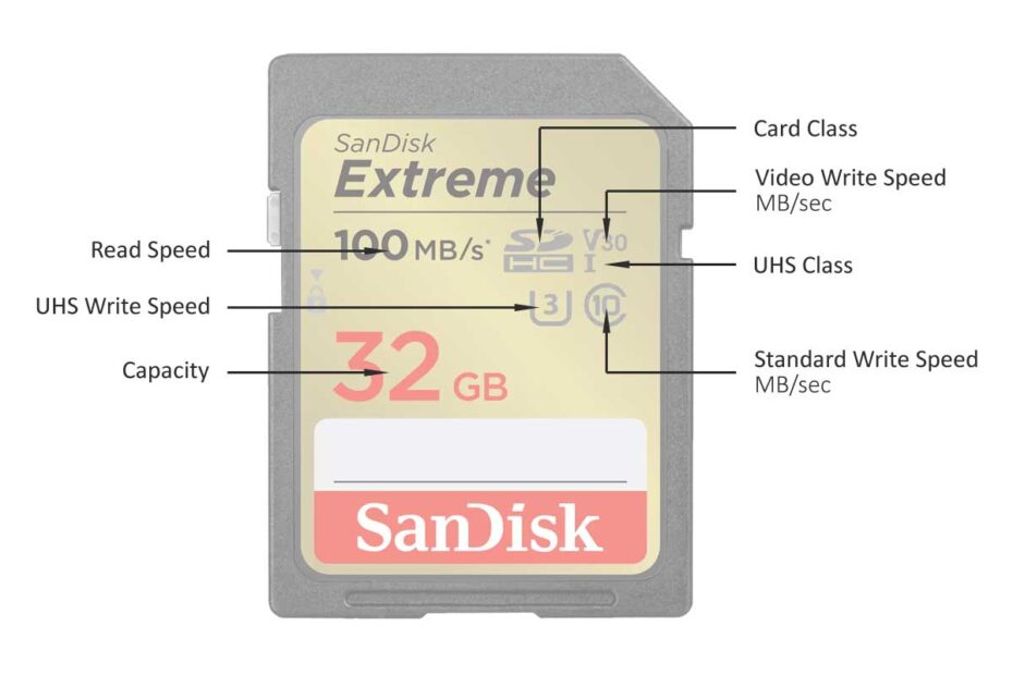 SD Cards Explained SDHC vs SDXC and Speed Ratings