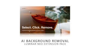 AI Background Removal in Luminar Neo