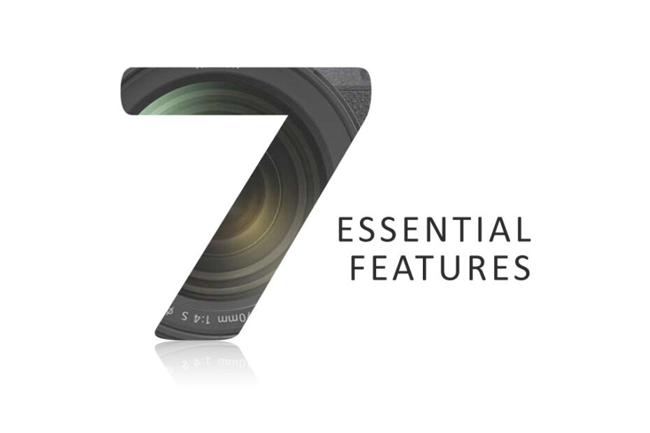 seven essential camera features