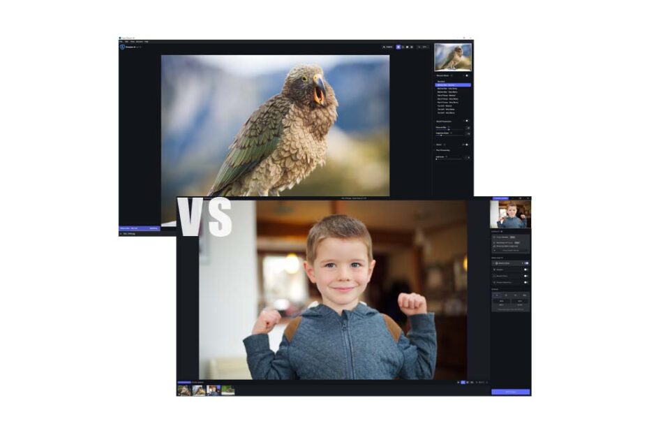 Topaz Photo AI vs Sharpen AI