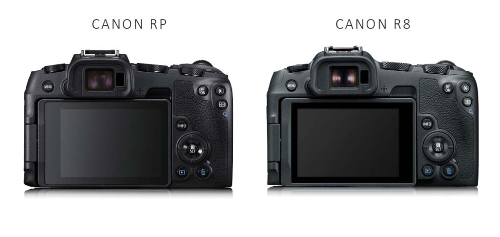 Canon RP vs Canon R8