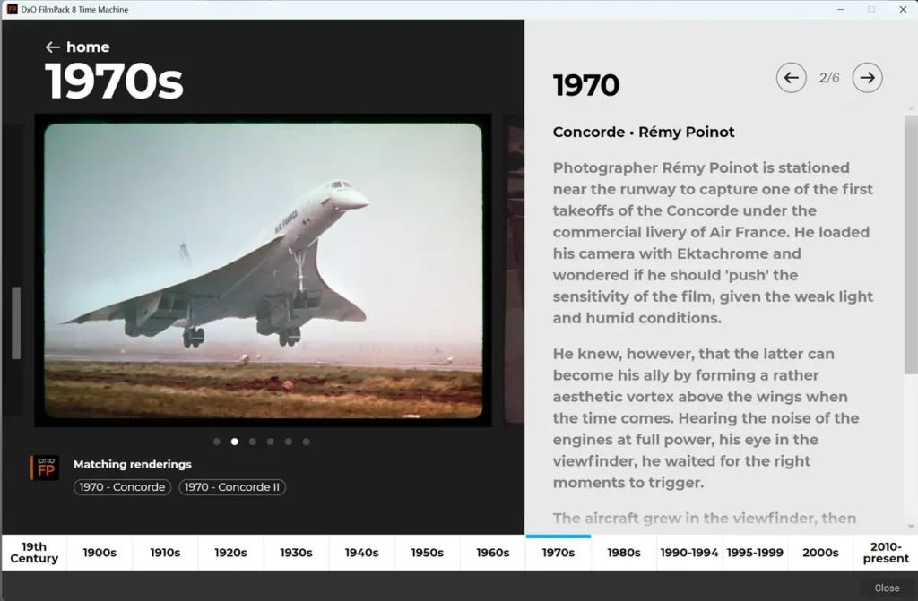 Exploring the Time Machine in DxO FilmPack 8