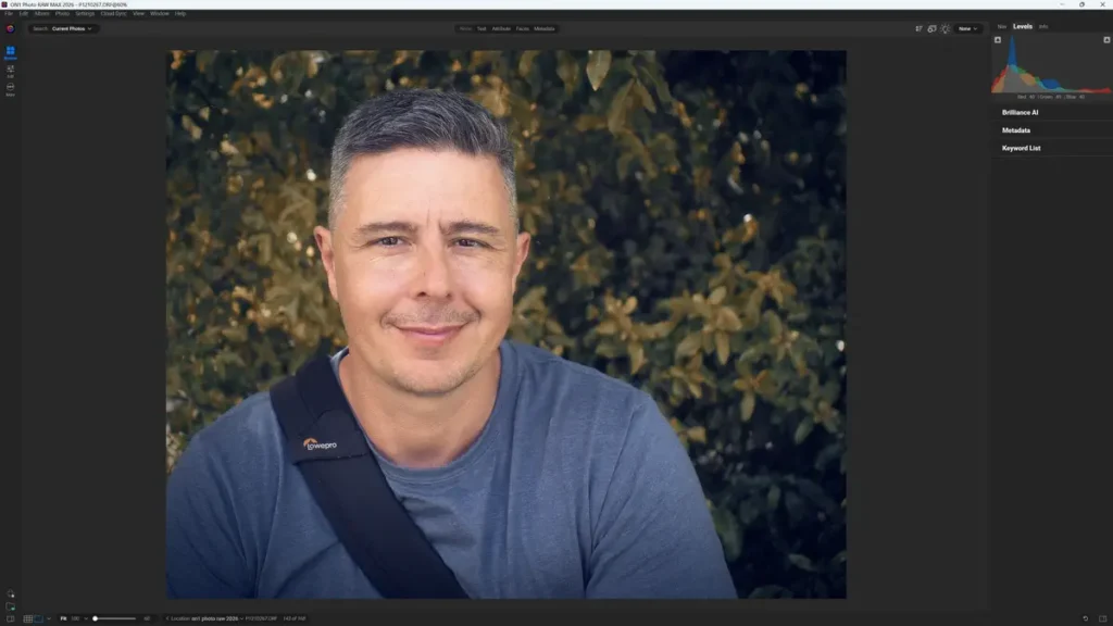 Portrait Enhancement in ON1 Photo Raw 2026