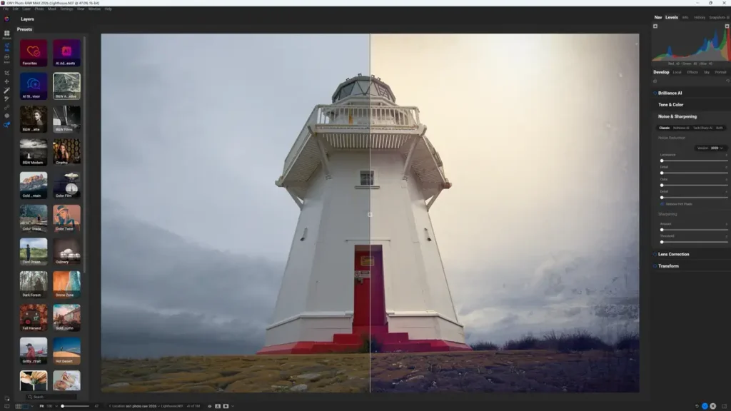 Effects Layers in ON1 Photo Raw 2026