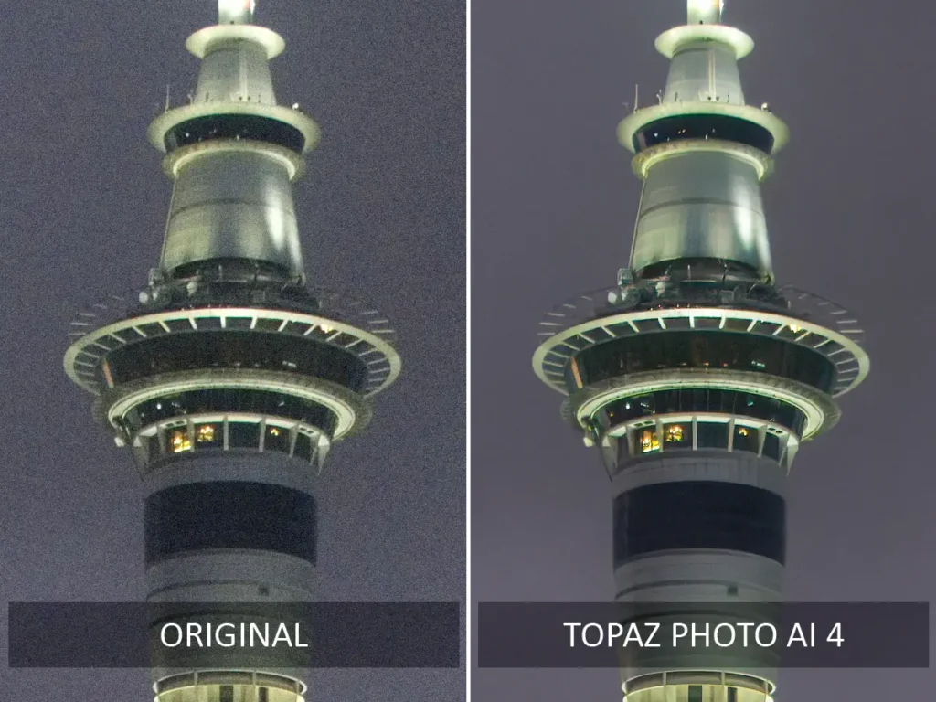 Topaz Photo AI Noise Reduction Test