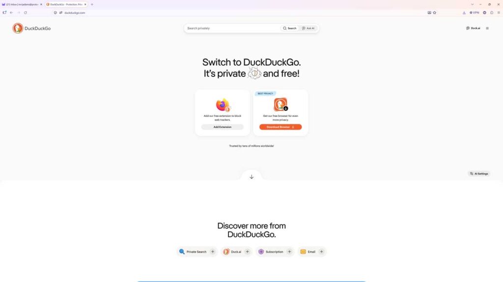 DuckDuckGo